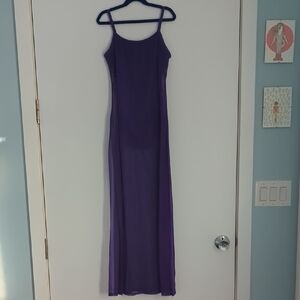 Y2K Purple Mesh Dance Costume From Curtain Call Perform